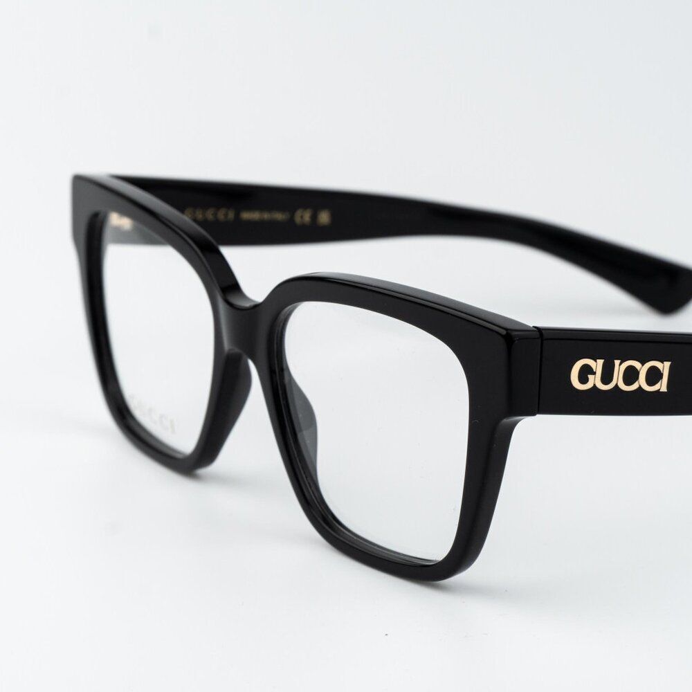 Gucci Women Eyeglasses Black Square GG1791O 005 NEW AUTHENTIC - Picture 8 of 13